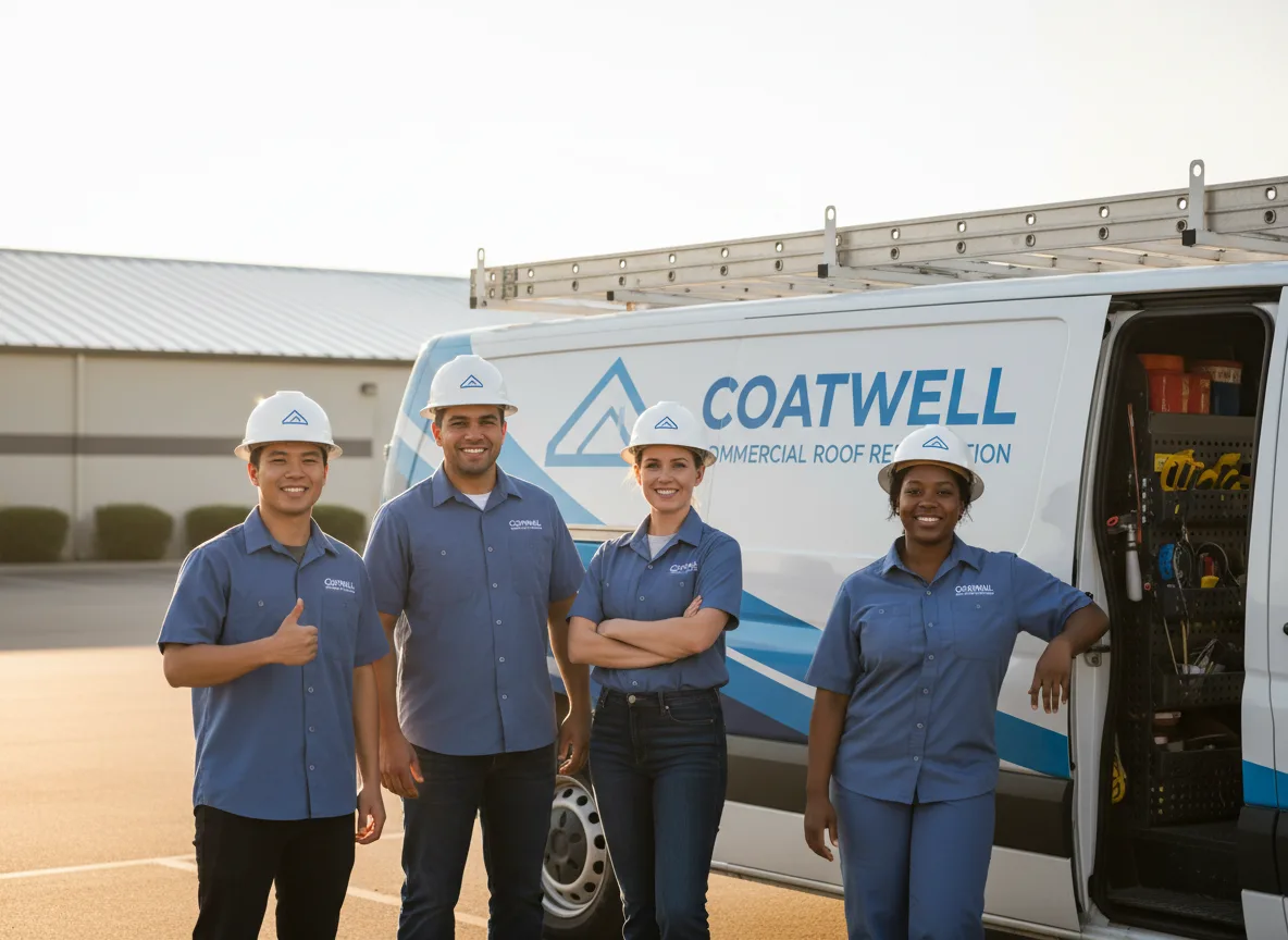 Commercial roof coating company in Moro, OR